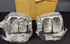 V-Twin 26-0843 Chrome Handlebar Switch Housing Kit for 16-22 Softail w/ Cruise