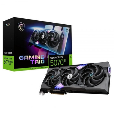 MSI GeForce RTX 5070 Ti GAMING TRIO OC PLUS D7 16GB Gaming Graphics Card