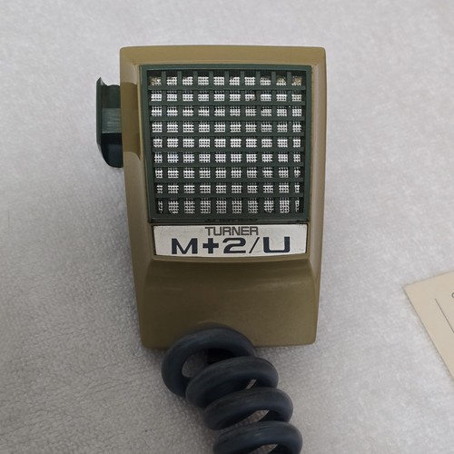 Microfono Vintage Blu Turner Conrac M + 2/U Radio Portatile CB Mic - Foto 2 di 18