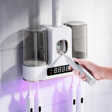 Toothbrush Holders for Bathrooms with Air-Drying, Toothbrush Holders for Bath...