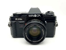 Minolta X-370s Kit Reflex 35mm Noir Argentique Minolta 50mm f/1.7 Objectif