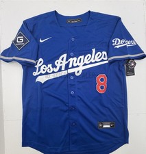 Kike Hernandez #8 Dodgers 2026 Stitched Blue Jersey Alternate Road Jersey Blue
