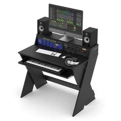 Glorious Compact Professional Studio Workstation, Black