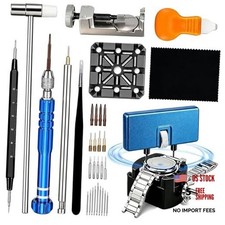 Watch Repair Kit with Spring Bar Tool, 5-in-1 Screwdriver, Link Remover,