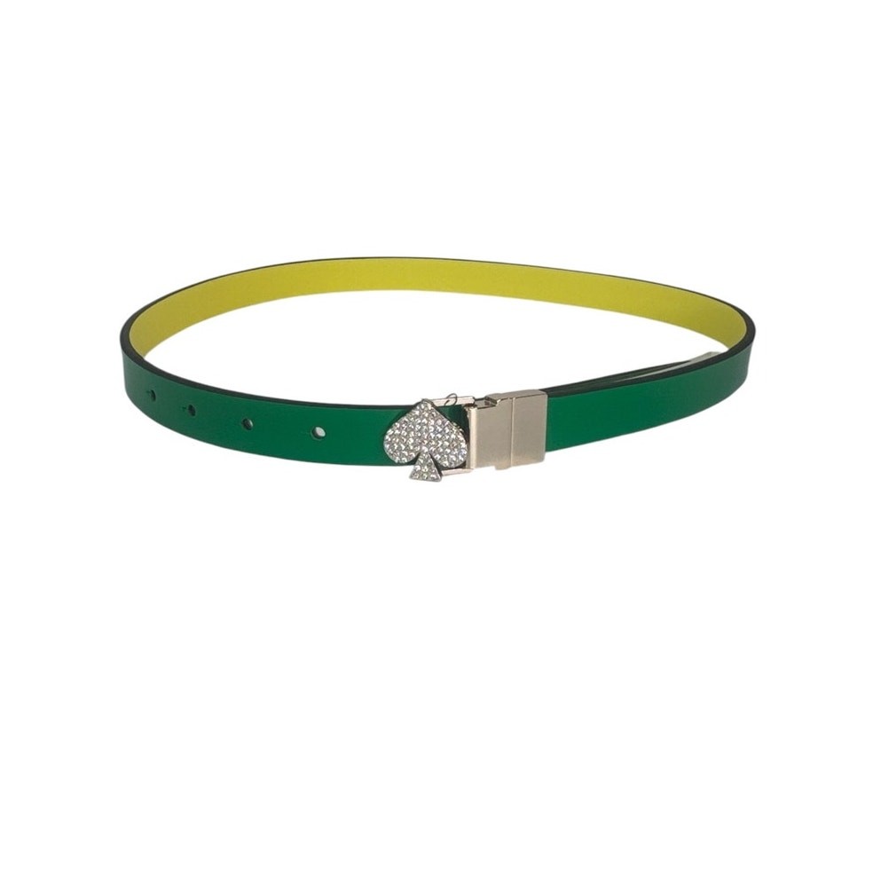 Kate Spade New York pavé spade reversible leather belt M Women main image 4