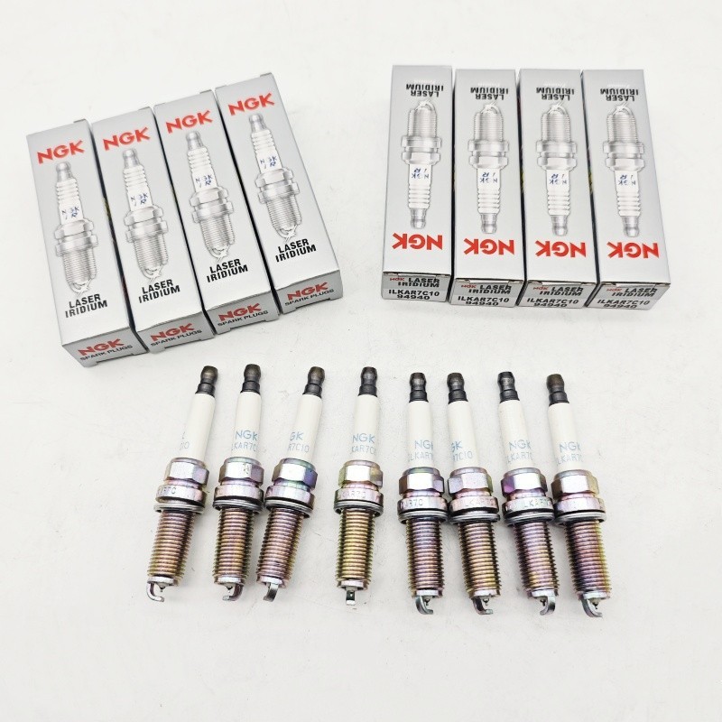 For Land Range Rover V8 5.0L 8pcs NGK Spark Plug-Laser Iridium ILKAR7C10 94940