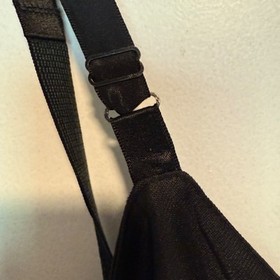 Vintage Sears Black Full Dress Slip Size 34 Tall Adjustable Straps