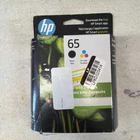 HP 65 - T0A36AN Black And Tri Color Ink Cartridge Genuine OEM NEW 2027