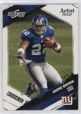 2009 Score Rookie Artist Proof 19/32 Andre Brown #306 y0i