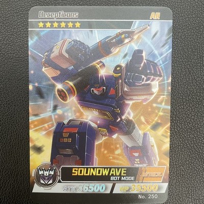 VanchCard Transformers 250 Soundwave Bot Modus - unscannt