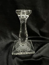 Vintage Glass Edwardian Fry H. C. Glass Co. Candle Holder