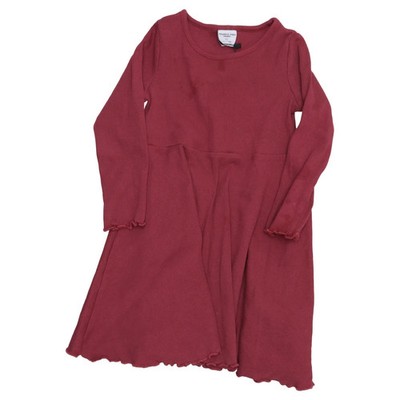 Polarn O. Pyret, Kleid, Größe: 92, Pink, Elasthan/Bio-Baumwolle, Einfarbig #fzT