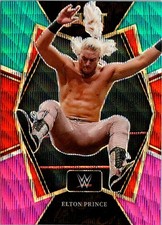 2022 Panini Select WWE #136 Elton Prince Tri-Color Prizms