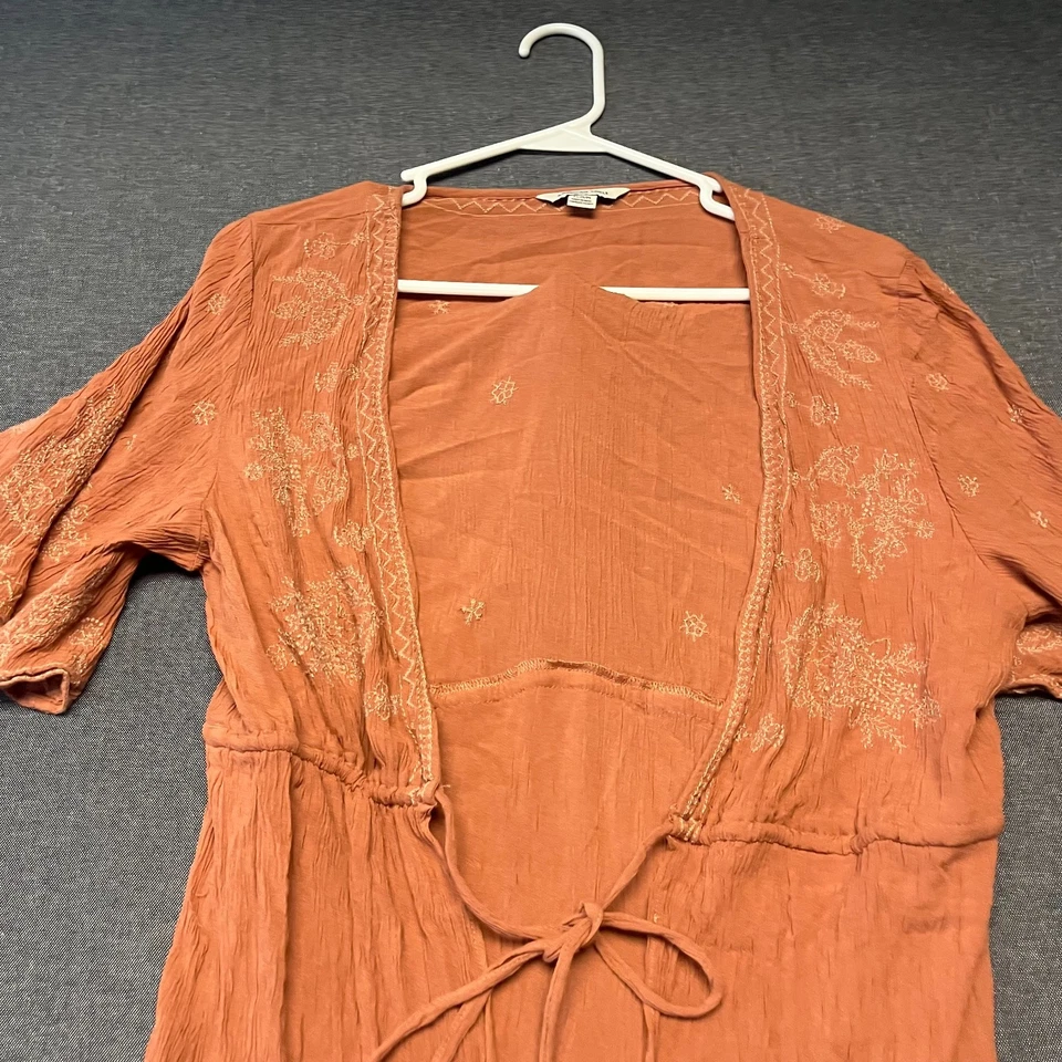 Vestido para mujer American Eagle Outfitters talla M bordado óxido Foto 2 de 4