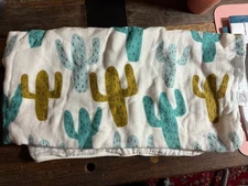 Muslin Bamboo Nice Soft Blanket Cactus Bojo Minimalist Capt Silly Pants 42x42