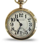 Antique 1904 Hamilton "992" 16s & 21j Railroad Pocket Watch-Runs Great