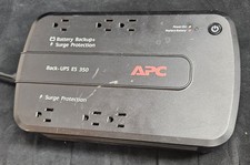 APC Battery Backup Plus Surge Protection BACK-UPS ES 350 NO BATTERY
