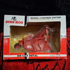 BUSH HOG MODEL 12 ROTARY CUTTER~DIECAST~1/16 SCALE~50th ANNIVERSARY~CIRCA 1951~N