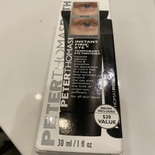 Peter Thomas Roth Instant FirmX Eye Tightener 30ml w/ Brush NEW Temporary Lift
