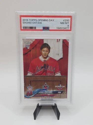 2018 Topps Opening Day - Shohei Ohtani #200 PSA 8