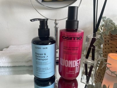 HAIR | Lush Air Repair & Restore Shampoo 250ml & Osmo Wonder 10 Leave-In