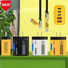 240W Super Fast Charging USB Type C Wall Charger For Samsung iPhone iPad