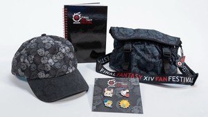 Square Enix Final Fantasy XIV 2026 Fan Festival Hat, Bag, Notebook, Pin Set