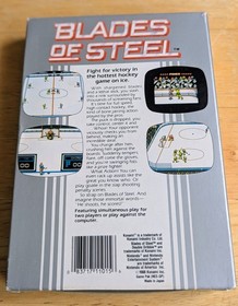 Blades of Steel (Nintendo NES, 1988) CIB Complete In Box w/ Manual & Dust Sleeve