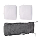 3Pcs  Adjustable Bird Cage Cover Seed  Catcher Universal Birdcage2930
