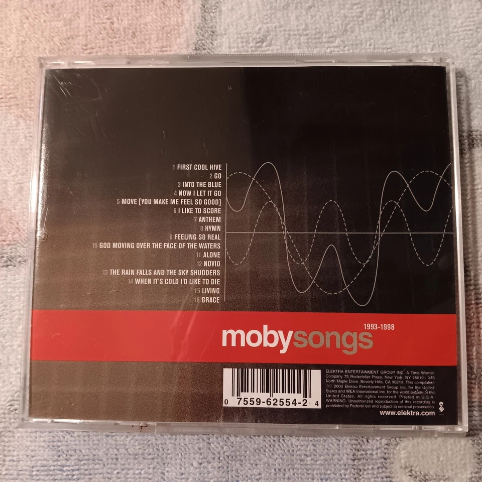 Moby - MobySongs 1993-1998 CD 2000 Electronic Elektra Records - Image 2 of 3