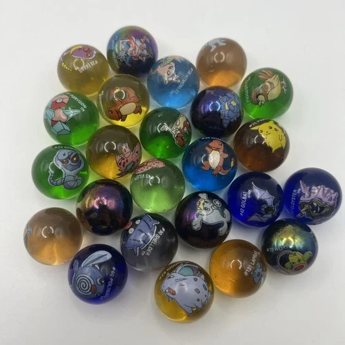 Vintage Pokemon Marbles x8 - Lucky Dip Bundle