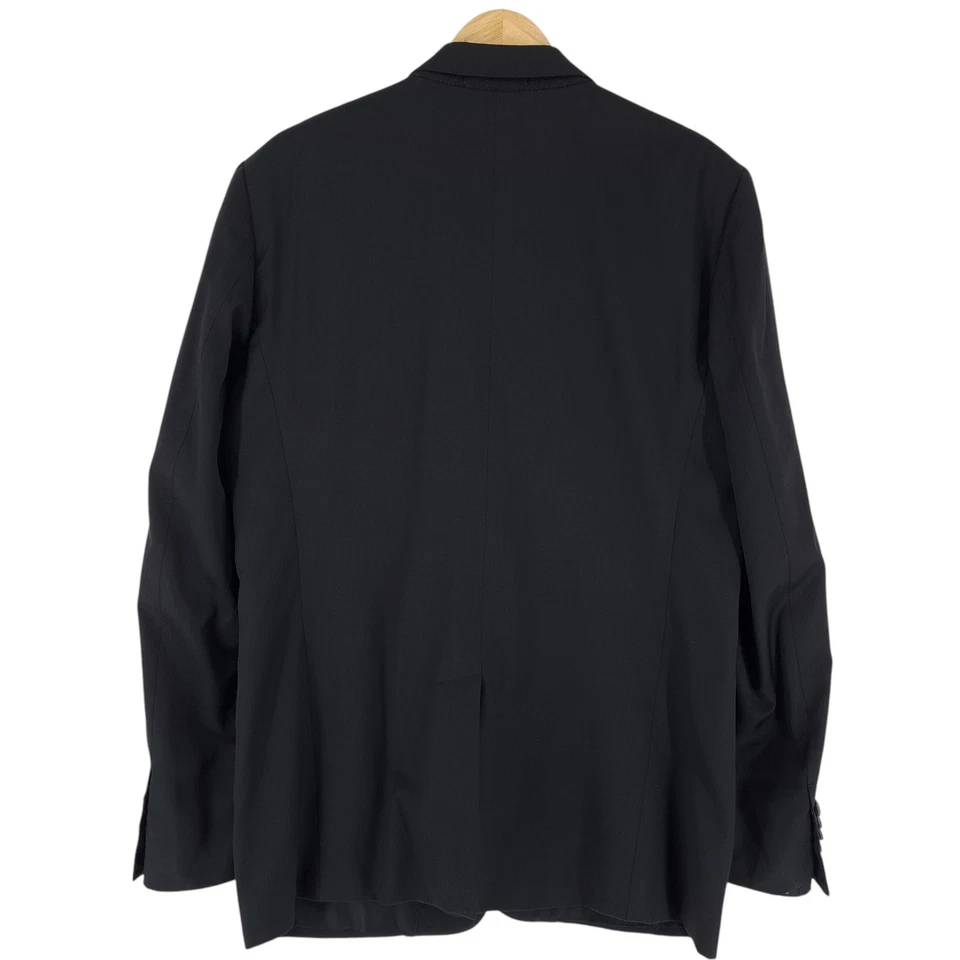 Chaqueta Blazer Cerruti De Lana Negra Talla EU 54 UK/US 44 - Imagen 3 de 4