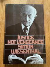 SIMON WIESENTHAL AUTOGRAPHED 