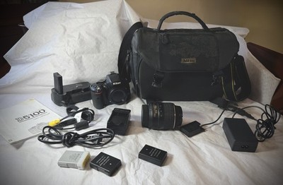 Nikon D D5100 16.2MP Digital SLR Camera Black (Kit w AF-S 18-55mm zoom and more)