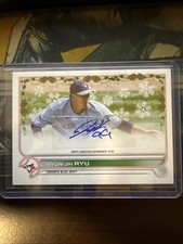 2013 Topps Chrome Hyun-Jin Ryu Redemption Autograph Update 13