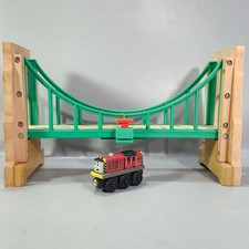 Thomas Friends Wooden Railway Collapsing Sodor Suspension Bridge LC99336 Salty