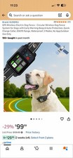 GPS Wireless Electric Dog Fence 6561ft Range Waterproof 3 Modes Outdoor Use New