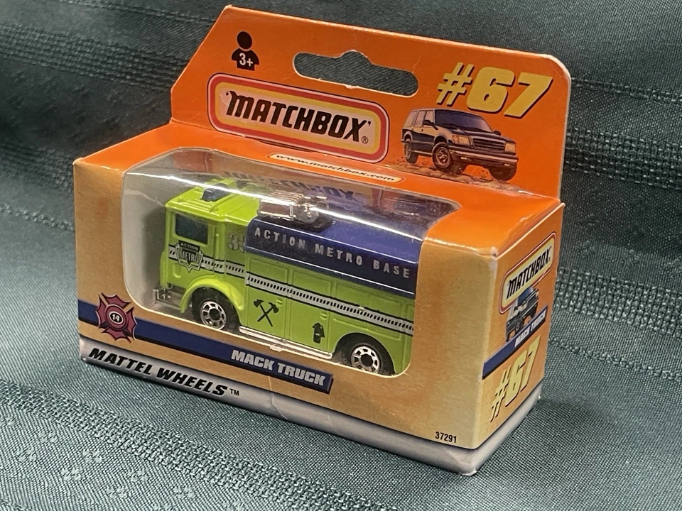 Matchbox Mack Truck #67 — Mattel Wheels Series (Mint on Card) - Image 3 of 4