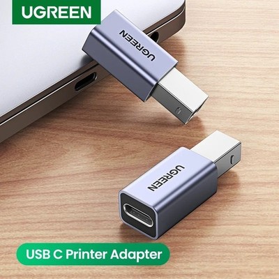 USB 2.0 Printer Adapter USB Type c Adapter For Printer Hard Drive Base Fax Machi