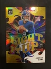2025 Panini Donruss Optic GOLD Light It Up Prizm Jaxson Dart Rookie /10 Giants