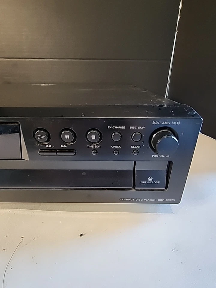 Sony CDP-CE275 5 Disc CD Changer (No Remote) - Image 4 of 4