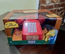 The Simpsons MOE'S TAVERN PRANK CALLS TELEPHONE JAKKS Pacific NEW SEALED!