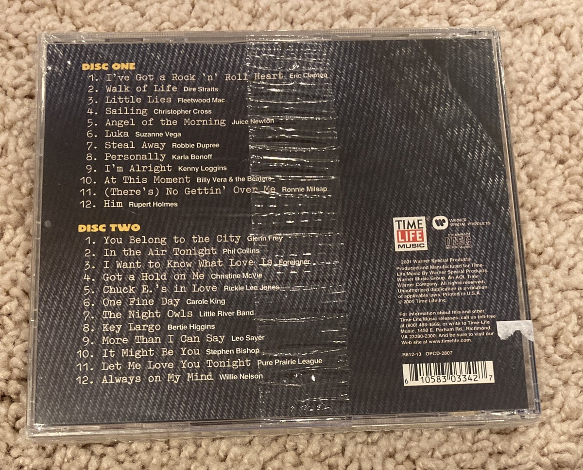 Time Life Singers and Songwriters 1979-1989 CD 2 Disc Set 24