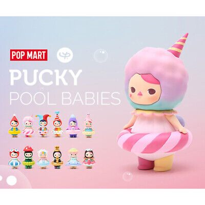 POP MART PUCKY Mini Figure Designer Toy Figurine Pool Babies Poko Baby