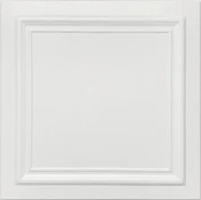 Home Decor Ceiling Tiles Glue Up R24W Stratford Whiteplain Pack/16 pcs (42.24sf)