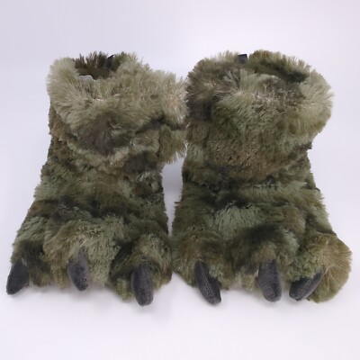 Carters NIcko Toddler Dinosaur Foot Slippers 3/4 Extra Small Soft