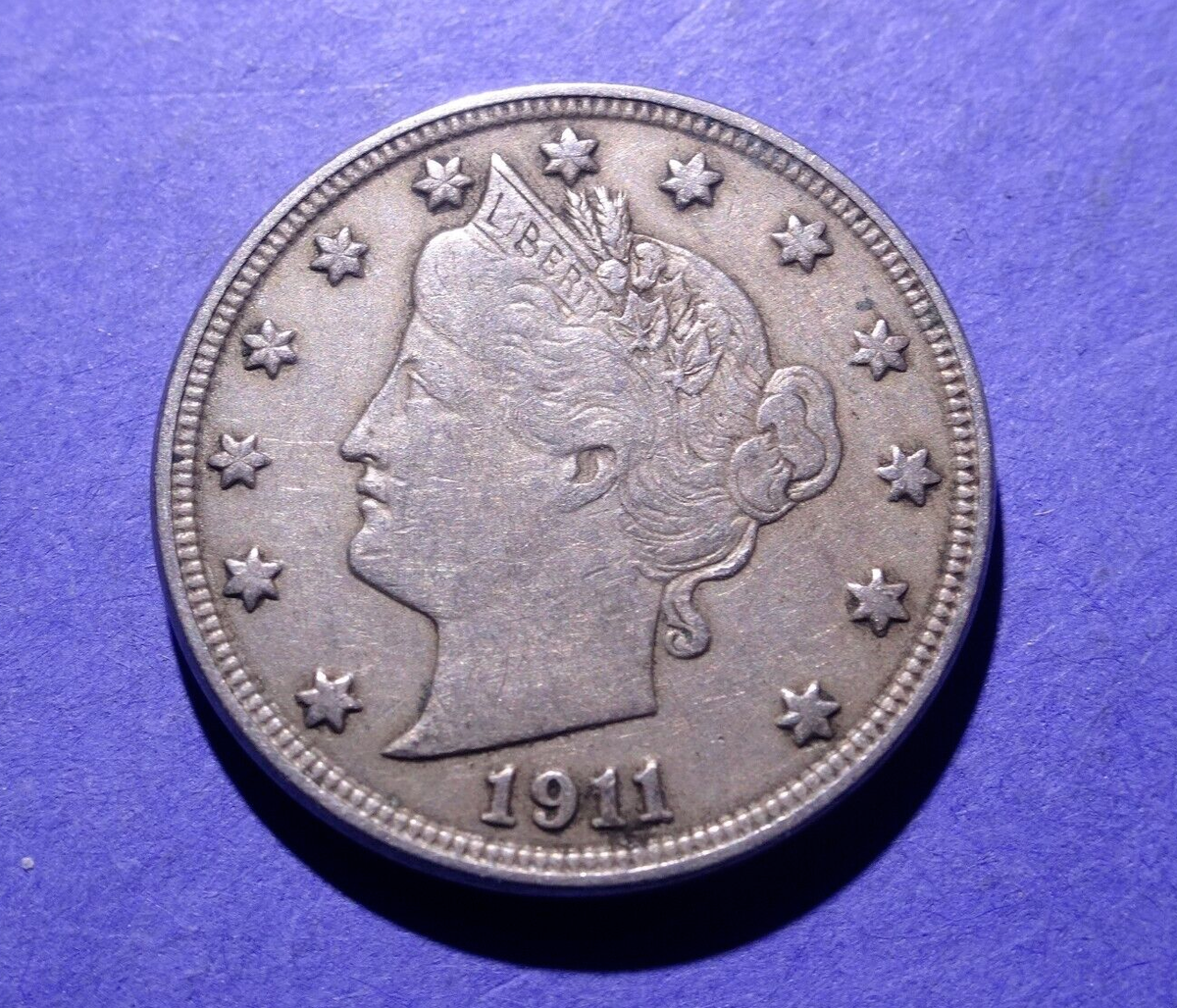 1911 Liberty V Nickel XF PRICE DROP