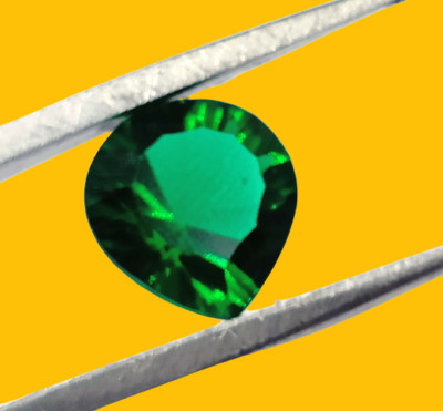 Natural Translucent Green Garnet Pear Cut Gemstone 3.65 Ct EGL Certified OMN