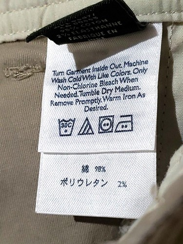 Eddie Bauer khakifarbene Chinoshorts Damen Größe 18 Petite beige schwarz hoch - Bild 6 von 10