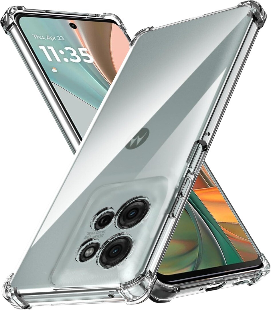 COMAKU Cover Custodia Case Per Motorola Moto G56 5G, Ultra Sottile Morbido TPU Silicone Antiurto Anti-Graffio Protezione Copre - Verde